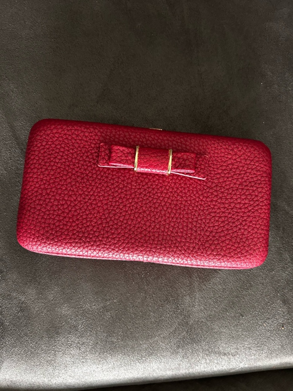 Women's Bowknot Wallet Long Purse Card, Phone Holder Clutch